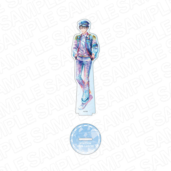 『STATION IDOL LATCH!』 アクリルフィギュア PALE TONE series 雷電 遊生 新シリーズ