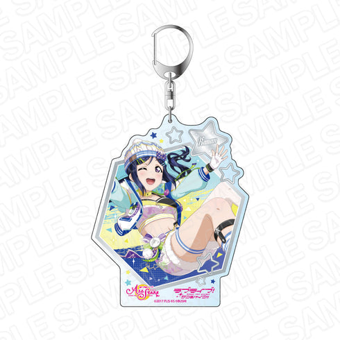 『ラブライブ!スクールアイドルフェスティバル ALL STARS』 デカキーホルダー 松浦果南 ウインター・フェスティバル ver