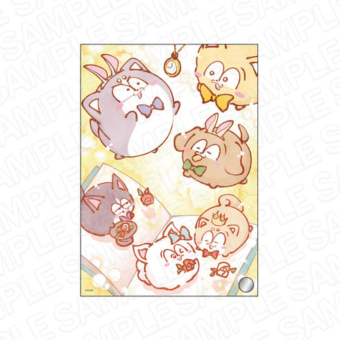 『まついぬ』 ミニアクリルアート わんだーらんど まついぬたいむ ver.