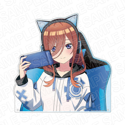 『五等分の花嫁∽』 特大ダイカットアクリルボード 三玖 GAMER STYLE