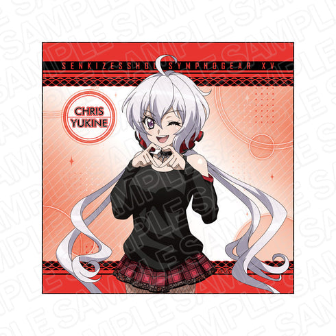 『戦姫絶唱シンフォギアXV』 マイクロファイバー 雪音 クリス サブカルパンク ver.