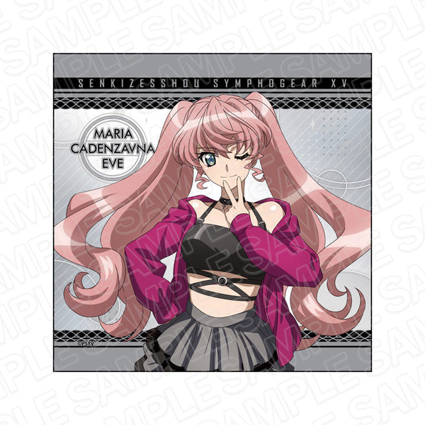 『戦姫絶唱シンフォギアXV』 マイクロファイバー マリア・カデンツァヴナ・イヴ サブカルパンク ver.