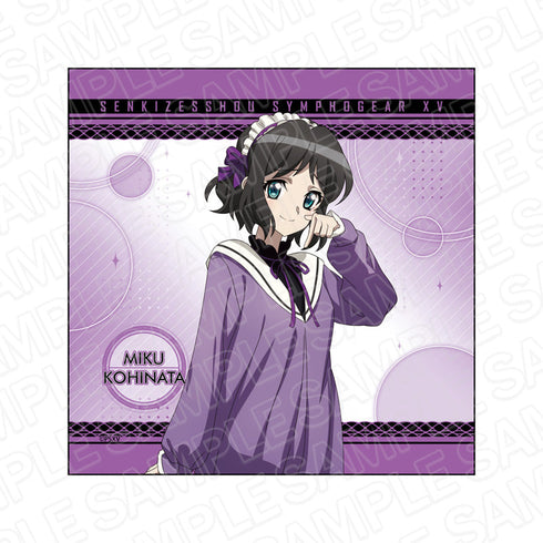 『戦姫絶唱シンフォギアXV』 マイクロファイバー 小日向 未来 サブカルパンク ver.