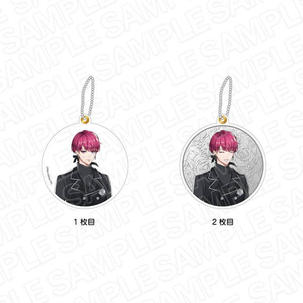 『千銃士:Rhodoknight』 チェンジングアクリルキーホルダー ライク・ツー 1.5周年記念 ver.