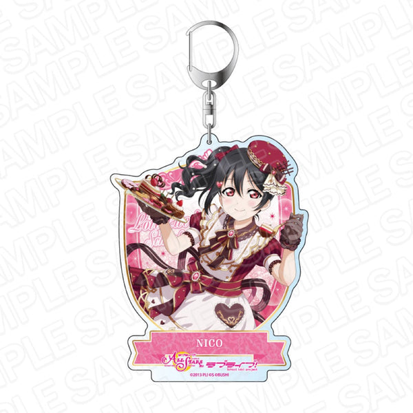 『ラブライブ!スクールアイドルフェスティバル ALL STARS』 デカキーホルダー 矢澤にこ スイート♡スイート♡にこにー ver