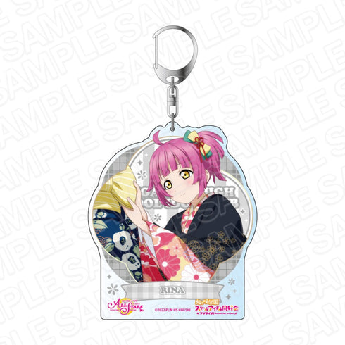 『ラブライブ!スクールアイドルフェスティバル ALL STARS』 デカキーホルダー 天王寺璃奈 新春、ドリーミング初詣 ver