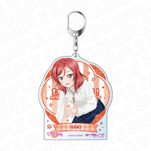 『ラブライブ!スクールアイドルフェスティバル ALL STARS』 デカキーホルダー 西木野真姫 冬の不思議な出会い ver