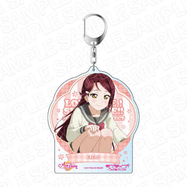 『ラブライブ!スクールアイドルフェスティバル ALL STARS』 デカキーホルダー 桜内梨子 冬の不思議な出会い ver