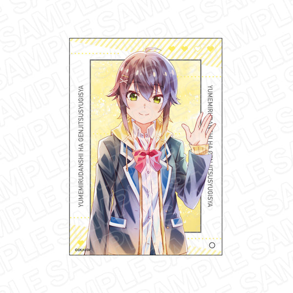 『夢見る男子は現実主義者』 ミニアクリルアート PALE TONE series 芦田 圭