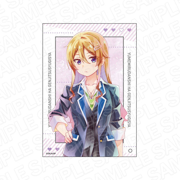 『夢見る男子は現実主義者』 ミニアクリルアート PALE TONE series 佐城 楓