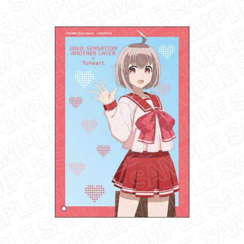 『16bitセンセーション ANOTHER LAYER』 ミニアクリルアート 上原メイ子 ToHeartコラボ ver.
