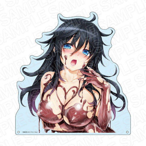 『ネトゲの嫁は女の子じゃないと思った?』 特大ダイカットアクリルボード 玉置亜子 チョコレート ver.