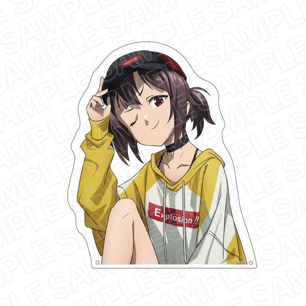 『この素晴らしい世界に爆焔を!』 特大ダイカットアクリルボード めぐみん street style ver.