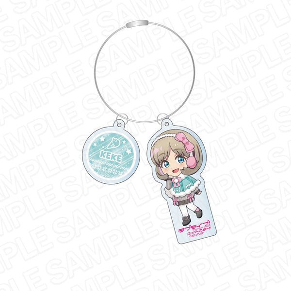 『ラブライブ!スーパースター!!』 ワイヤーキーホルダー 唐 可可 ポンチョ デフォルメ ver