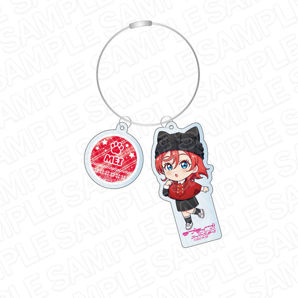 『ラブライブ!スーパースター!!』 ワイヤーキーホルダー 米女メイ ポンチョ デフォルメ ver