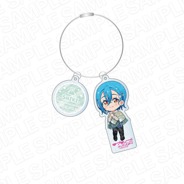 『ラブライブ!スーパースター!!』 ワイヤーキーホルダー 若菜四季 ポンチョ デフォルメ ver