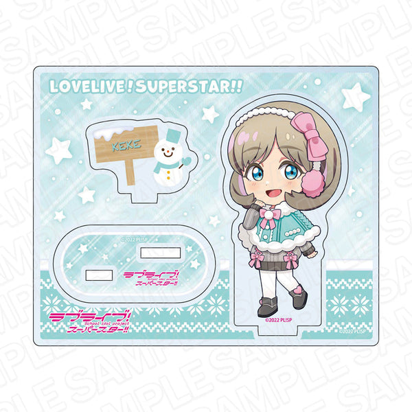 『ラブライブ!スーパースター!!』 アクリルスタンド 唐 可可 ポンチョ デフォルメ ver