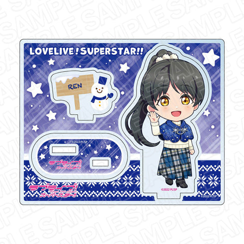 『ラブライブ!スーパースター!!』 アクリルスタンド 葉月 恋 ポンチョ デフォルメ ver
