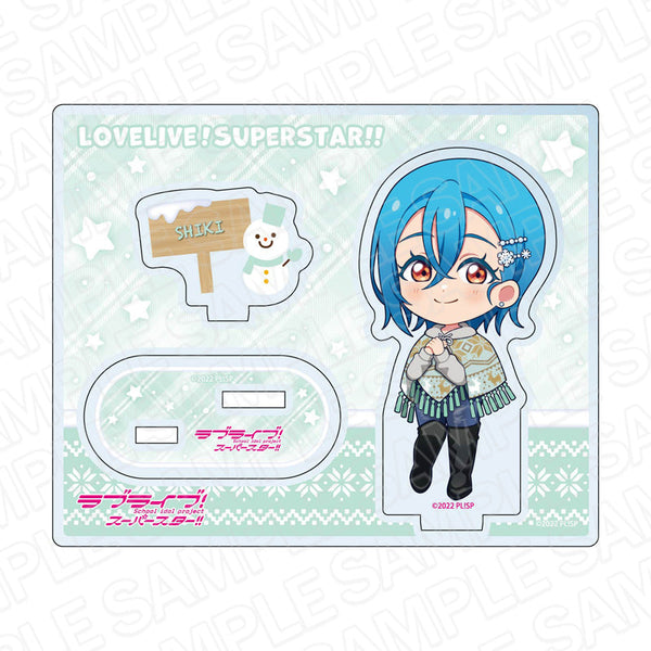 『ラブライブ!スーパースター!!』 アクリルスタンド 若菜四季 ポンチョ デフォルメ ver