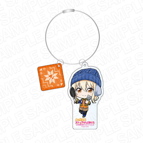 『ラブライブ!虹ヶ咲学園スクールアイドル同好会』 ワイヤーキーホルダー 宮下 愛 アウトドア デフォルメ ver