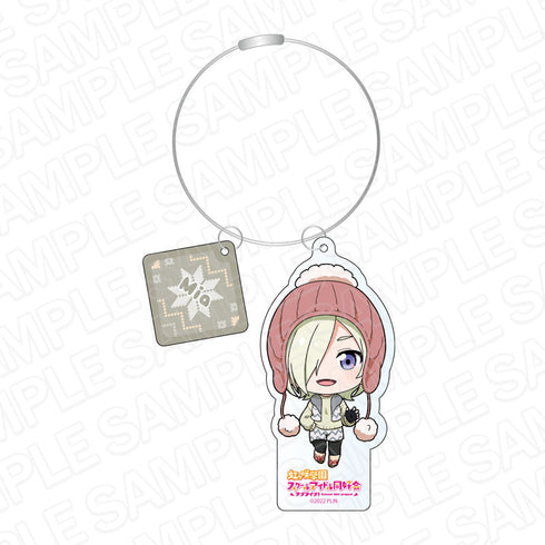 『ラブライブ!虹ヶ咲学園スクールアイドル同好会』 ワイヤーキーホルダー ミア・テイラー アウトドア デフォルメ ver