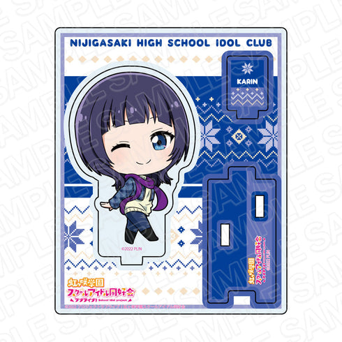 『ラブライブ!虹ヶ咲学園スクールアイドル同好会』 アクリルスタンド 朝香果林 アウトドア デフォルメ ver