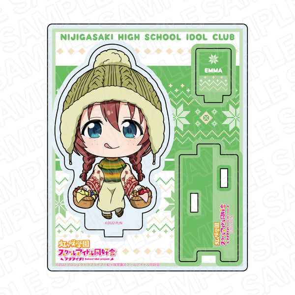 『ラブライブ!虹ヶ咲学園スクールアイドル同好会』 アクリルスタンド エマ・ヴェルデ アウトドア デフォルメ ver