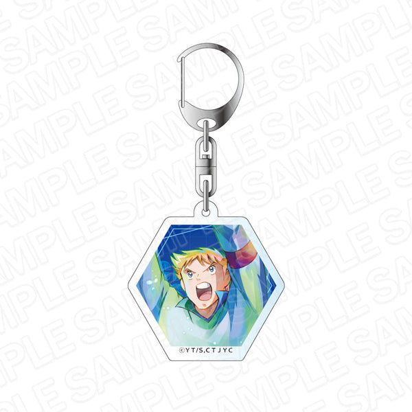 アニメ『キャプテン翼 シーズン2 ジュニアユース編』 アクリルキーホルダー PALE TONE series ジノ・ヘルナンデス