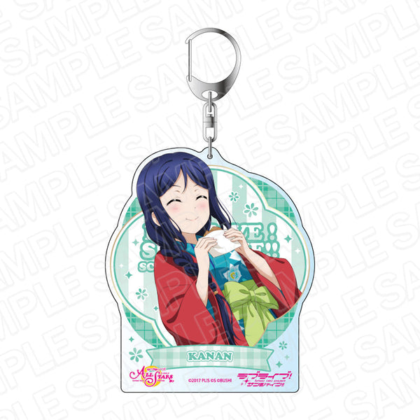 『ラブライブ!スクールアイドルフェスティバル ALL STARS』 デカキーホルダー 松浦果南 ビューティー温泉旅行 ver