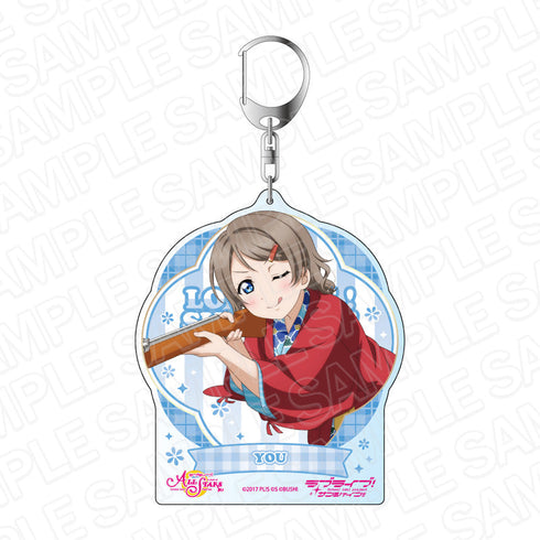 『ラブライブ!スクールアイドルフェスティバル ALL STARS』 デカキーホルダー 渡辺 曜 ビューティー温泉旅行 ver