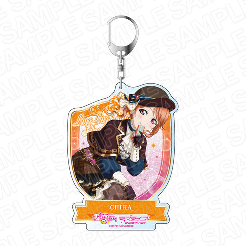 『ラブライブ!スクールアイドルフェスティバル ALL STARS』 デカキーホルダー 高海千歌 Romantic Express ver