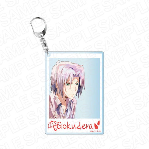 『家庭教師ヒットマンREBORN!』 インスタントフォト風キーホルダー PALE TONE series 獄寺 隼人 Rain ver.