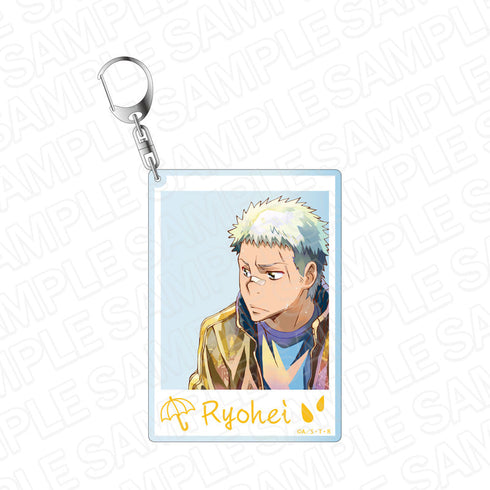 『家庭教師ヒットマンREBORN!』 インスタントフォト風キーホルダー PALE TONE series 笹川 了平 Rain ver.