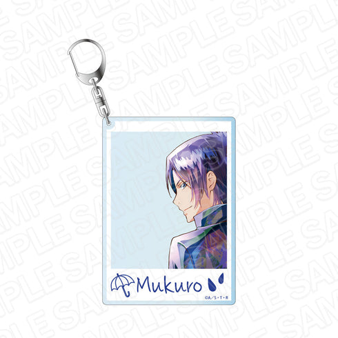 『家庭教師ヒットマンREBORN!』 インスタントフォト風キーホルダー PALE TONE series 六道 骸 Rain ver.