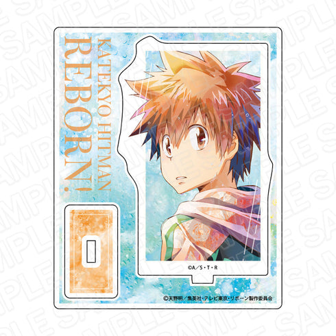 『家庭教師ヒットマンREBORN!』 アクリルスタンド PALE TONE series 沢田 綱吉 Rain ver.