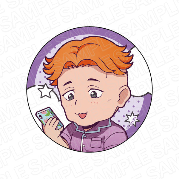 『SK∞ エスケーエイト』 カンバッジ 比嘉広海 ナイトウェア デフォルメ ver.