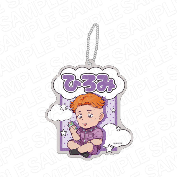 『SK∞ エスケーエイト』 アクリルネームプレート 比嘉広海 ナイトウェア デフォルメ ver.