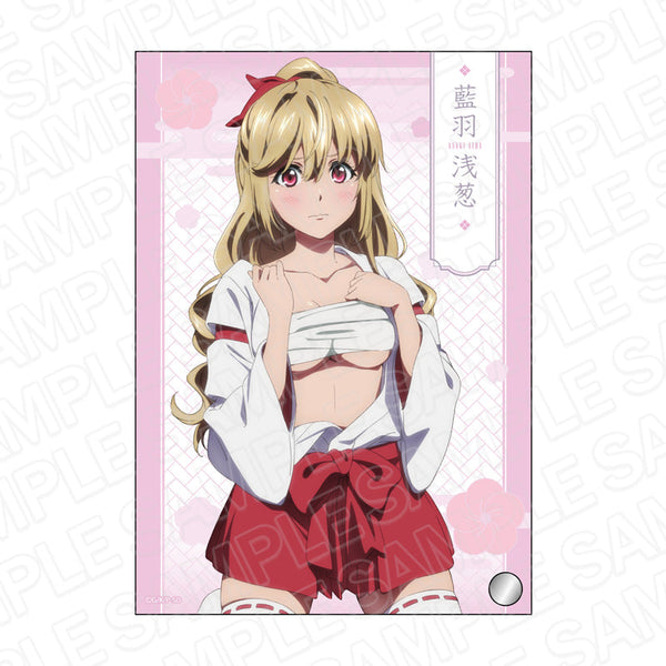 『ストライク・ザ・ブラッドFINAL』 ミニアクリルアート 藍羽 浅葱 巫女服 ver.