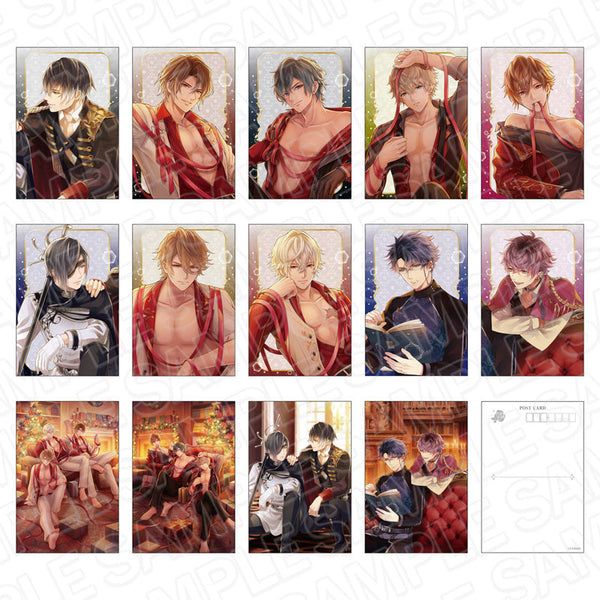 『イケメンヴァンパイア◆偉人たちと恋の誘惑』 ポストカードセット 2024 Winter ver.