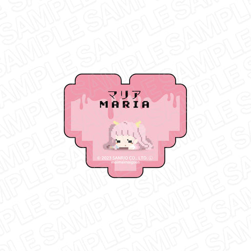 『まいまいまいごえん』 お名前アクリルバッジ マリア