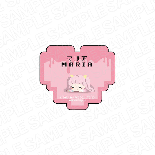 『まいまいまいごえん』 お名前アクリルバッジ マリア