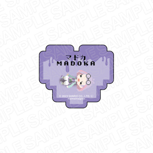 『まいまいまいごえん』 お名前アクリルバッジ マドカ