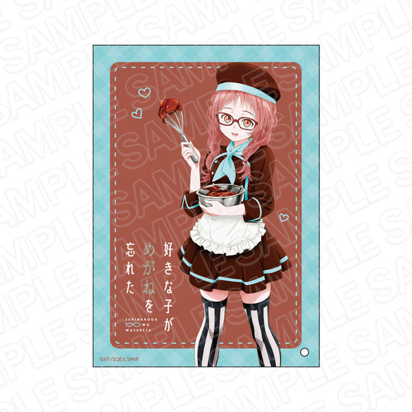 『好きな子がめがねを忘れた』 ミニアクリルアート 三重あい バレンタインパティシエ ver.