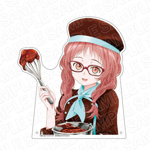 『好きな子がめがねを忘れた』 特大ダイカットアクリルボード 三重あい バレンタインパティシエ ver.