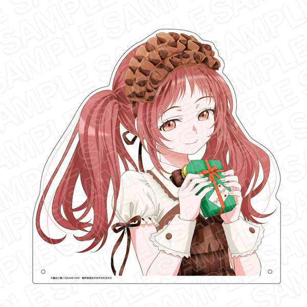 『好きな子がめがねを忘れた』 特大ダイカットアクリルボード 三重あい バレンタインメイド ver.