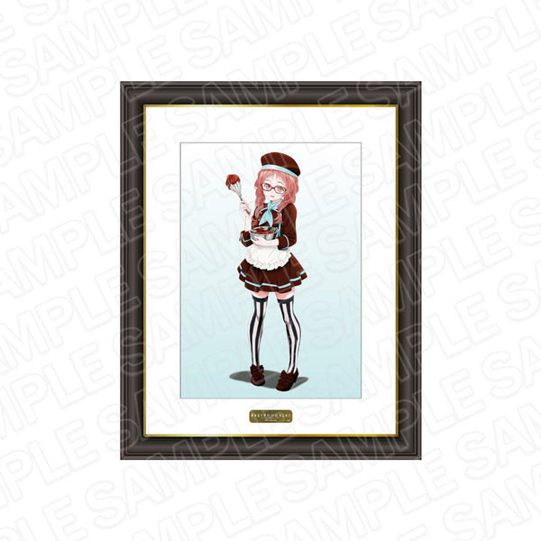 『好きな子がめがねを忘れた』 メモリアルアート 三重あい バレンタインパティシエ ver.