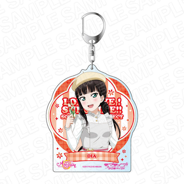 『ラブライブ!スクールアイドルフェスティバル ALL STARS』 デカキーホルダー 黒澤ダイヤ 春の花園で見つけて ver