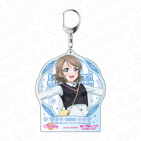 『ラブライブ!スクールアイドルフェスティバル ALL STARS』 デカキーホルダー 渡辺 曜 春の花園で見つけて ver