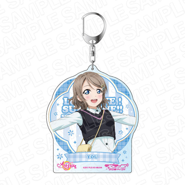 『ラブライブ!スクールアイドルフェスティバル ALL STARS』 デカキーホルダー 渡辺 曜 春の花園で見つけて ver