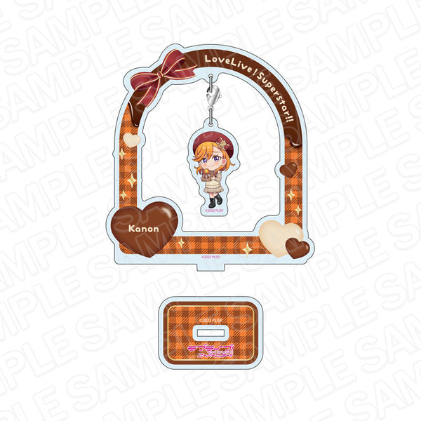 『ラブライブ!スーパースター!!』 ふらふらアクリルスタンド 澁谷かのん バレンタイン2024 デフォルメ ver